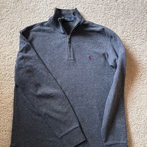 Polo Quarter Zip Gray